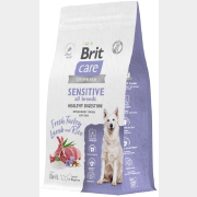 Сухой корм для собак BRIT Care Sensitive Healthy Digestion ягненок и индейка 1,5 кг (5066452)