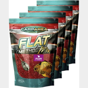 Прикормка рыболовная CARPAREA Flat method слива 0,6 кг 4 штуки (FLM-02)