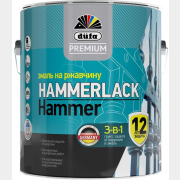 Эмаль алкидная DUFA Premium Hammerlack по ржавчине молотковая коричневый 750 мл