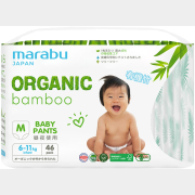 Подгузники-трусики MARABU M Organic bamboo 6 - 11 кг 46 штук (4573720010544)