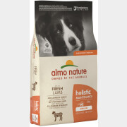 Сухой корм для собак ALMO NATURE Holistic Medium ягненок 12 кг (741)