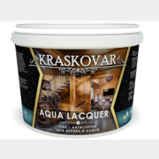 Лак акриловый KRASKOVAR Aqua Lacquer для дерева и камня бесцветный 2 л (2215)