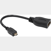 Переходник DEFENDER HDMI 08  HDMI-microHDMI длина 0.08 м черный