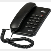 Телефон домашний проводной RITMIX RT-320 Black