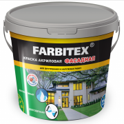 Краска ВД акриловая FARBITEX фасадная 13 кг (Ф1890000)