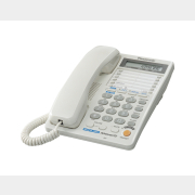 Телефон домашний проводной PANASONIC KX-TS2368RUW
