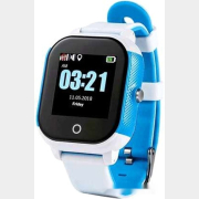 Умные часы детские WONLEX GW700s бело-синий