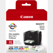 Картридж для принтера струйный CANON PGI 2400XL BK/C/M/Y (9257B004AA)