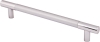 Ручка мебельная рейлинг AKS PS15/C15-480 хром, металлик (52911)